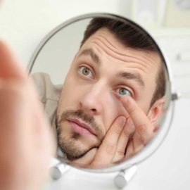 Tips for putting in contact lenses