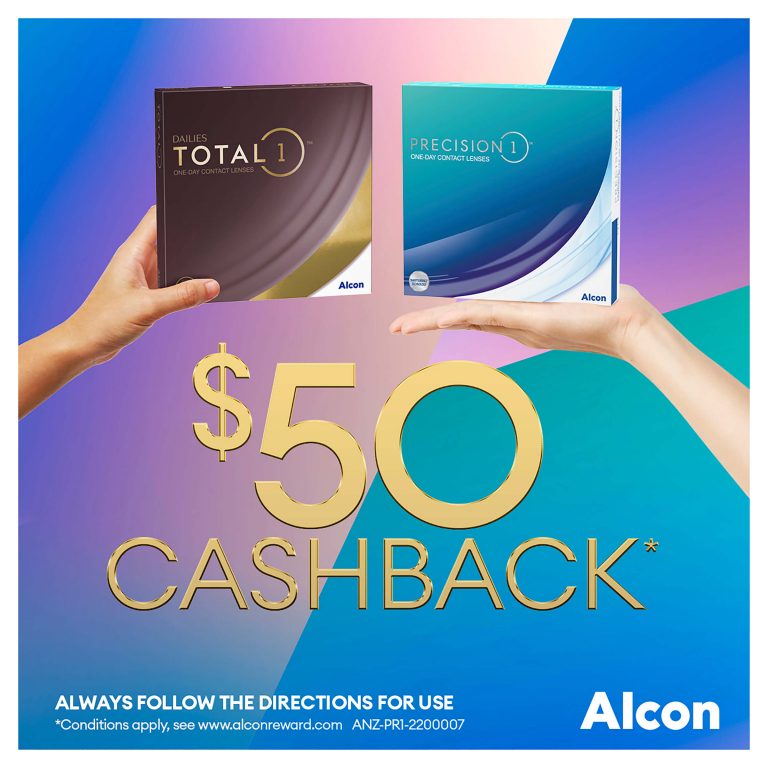 Alcon $50 cashback